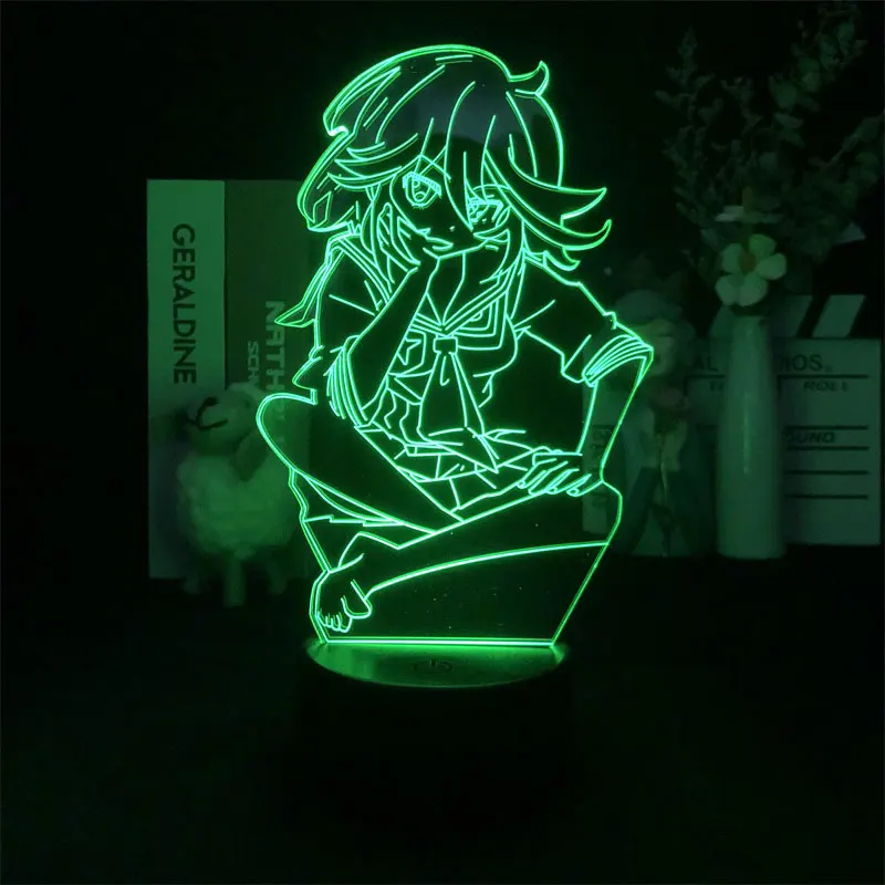 

3d-лампа Kill La Kill Ryuko Matoi, японское аниме манга, Ночной светильник на батарейках, будильник, базовый светильник, Лидер продаж, доставка