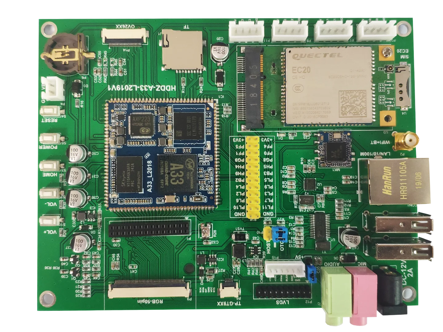 

Макетная плата A33 R16, макетная плата