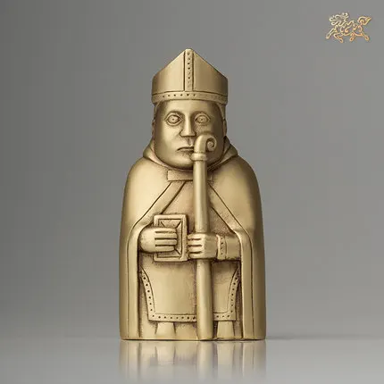 Медные поделки ограниченного выпуска украшение Льюис Chessmen художественная
