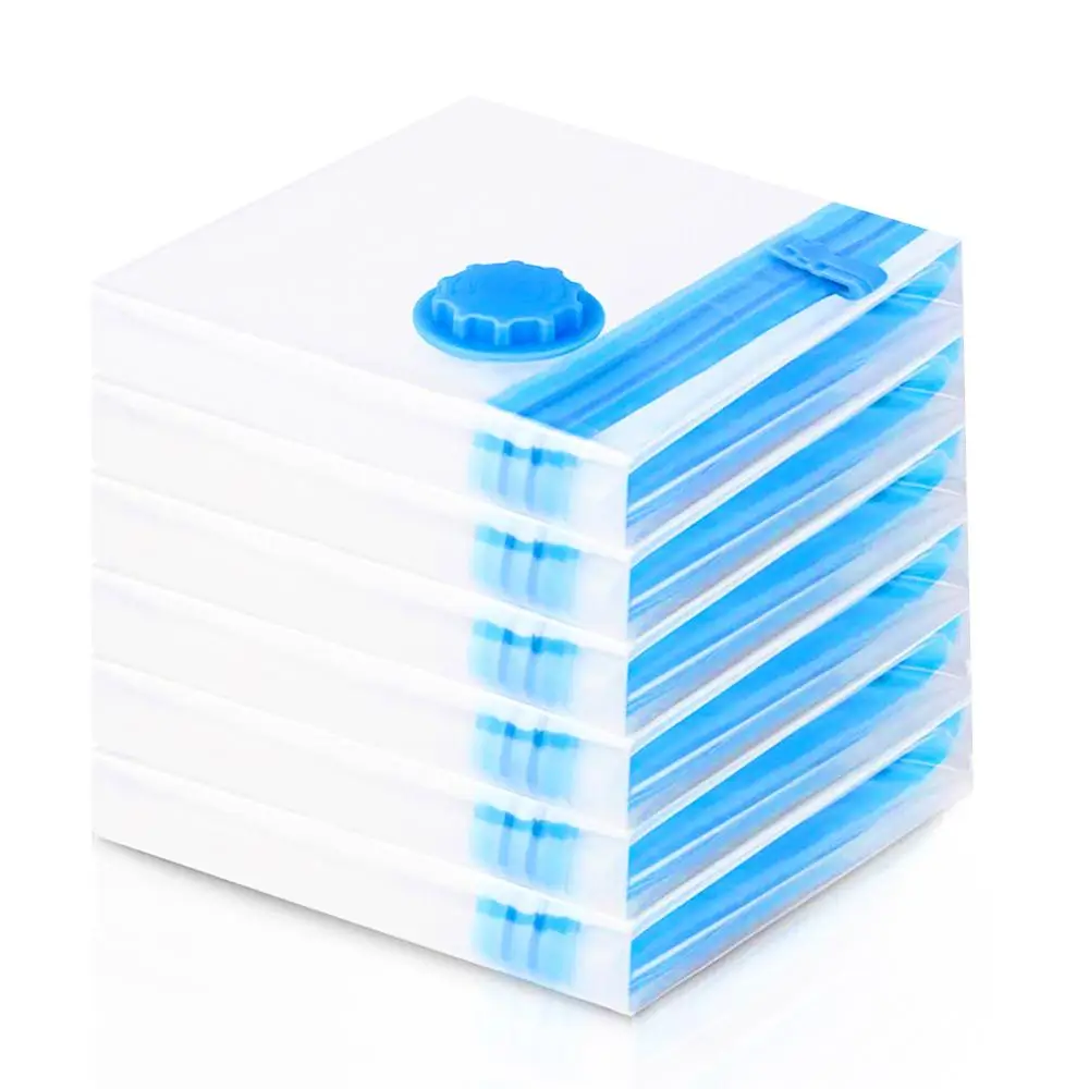 

1pc Vacuum Storage Bag Household Storage Bag Transparent Foldable Clothing Storage Bag Sealed Moisture-proof Travel Storage Bag