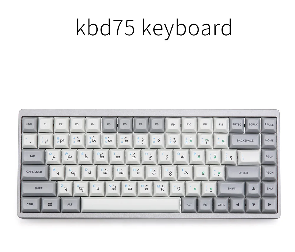 Npkc dsa keycap dye subbed Elf буквы для механической клавиатуры 154