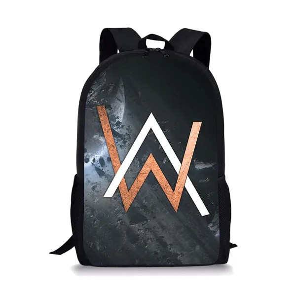 CDZHL802C Thikin школьная сумка для девочек классный DJ Alan Walker Школьный Рюкзак Для детские школьные принадлежности для мальчиков сумка на плечо Женская Mochila - Цвет: CDZHL802C