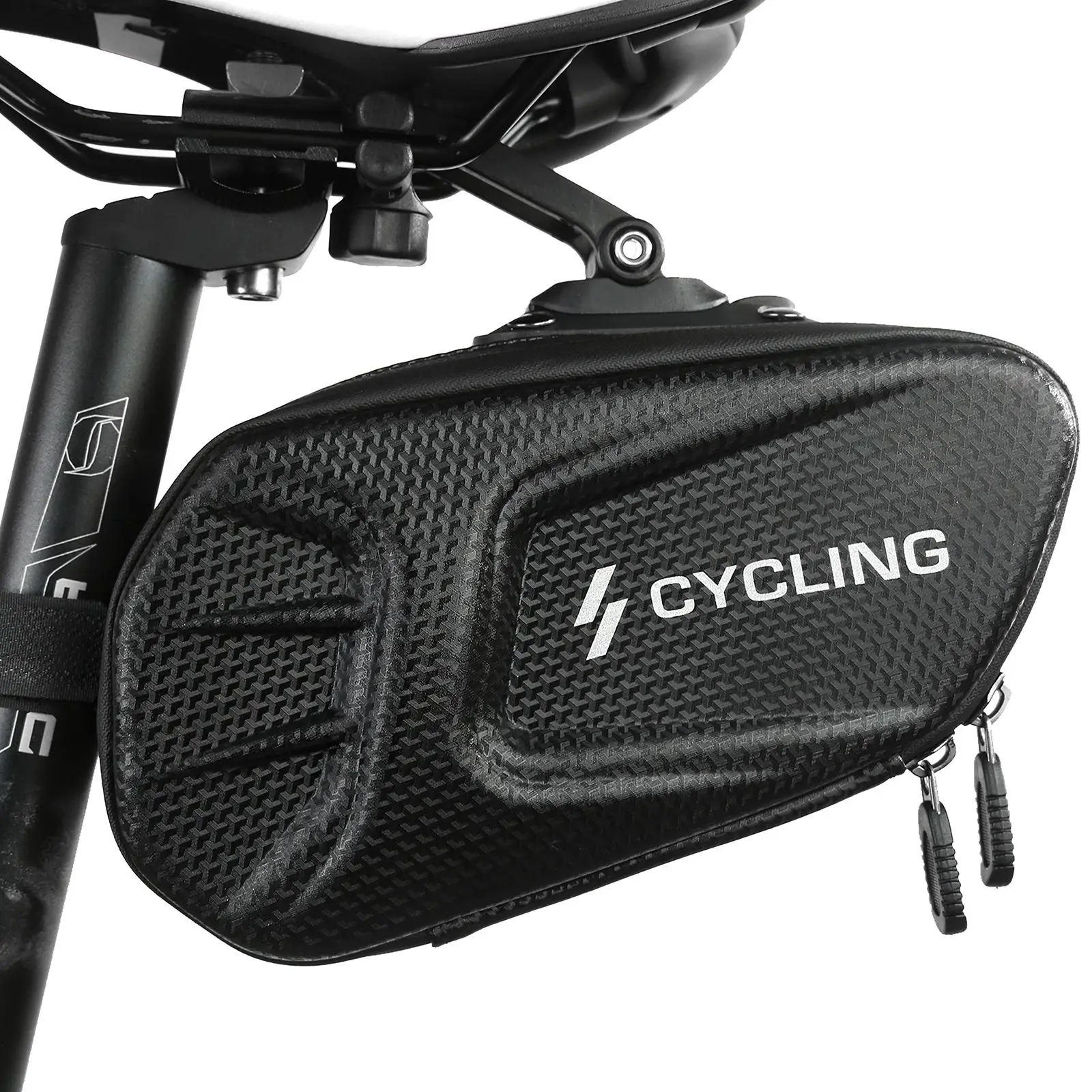 

Bike Saddle Storage Bag Easy To Install Bicycle Seat Bag Waterproof Bike Mount Bag For Outdoor Cycling Road Bikes Mountain Bikes