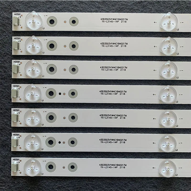 Новая светодиодная лента для подсветки 35 шт./партия HISENSE SVH420AB2 SVH420AB3 svh420aa7 _ 4LED 43H7C