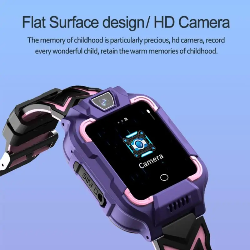 

M66 Children's Smart Watch SOS Phone Watch Smartwatch Video Call With Sim Card Photo Waterproof IP67 Kids Gift For IOS Android