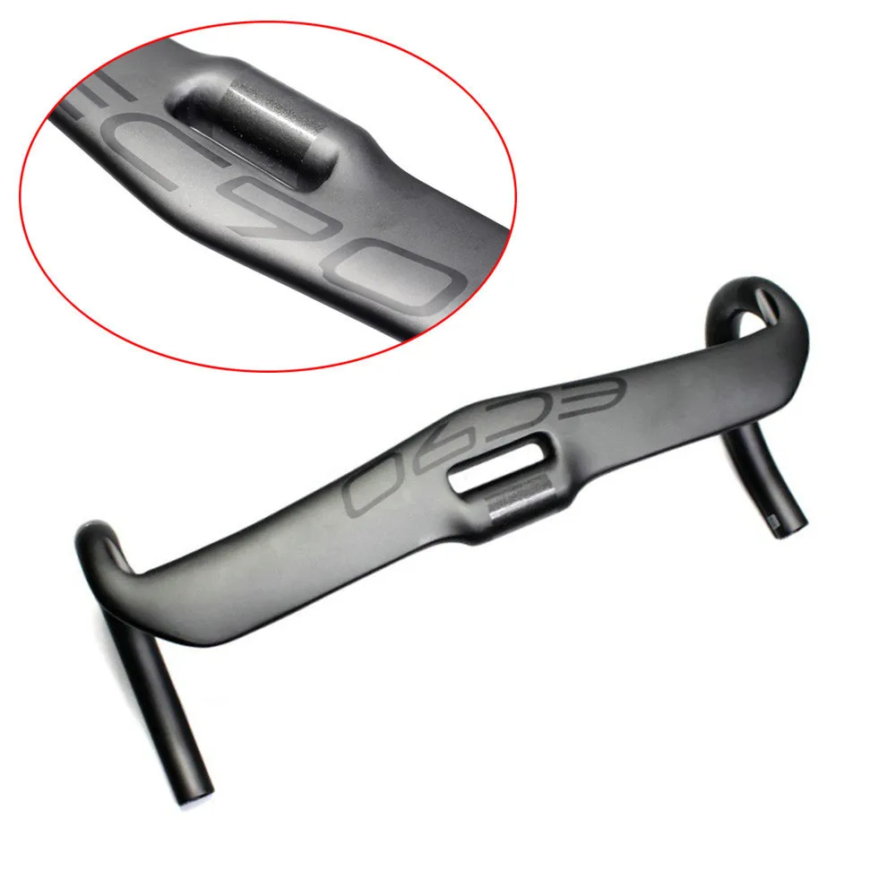 

2020 New carbon fiber handlebar bicycle thighed bend bar 31.8mm * 400 420 440mm UD Matte for road bike
