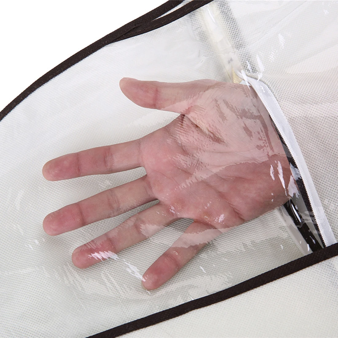 60*90 см прозрачный пылезащитный мешок для хранения одежды Организатор висячий