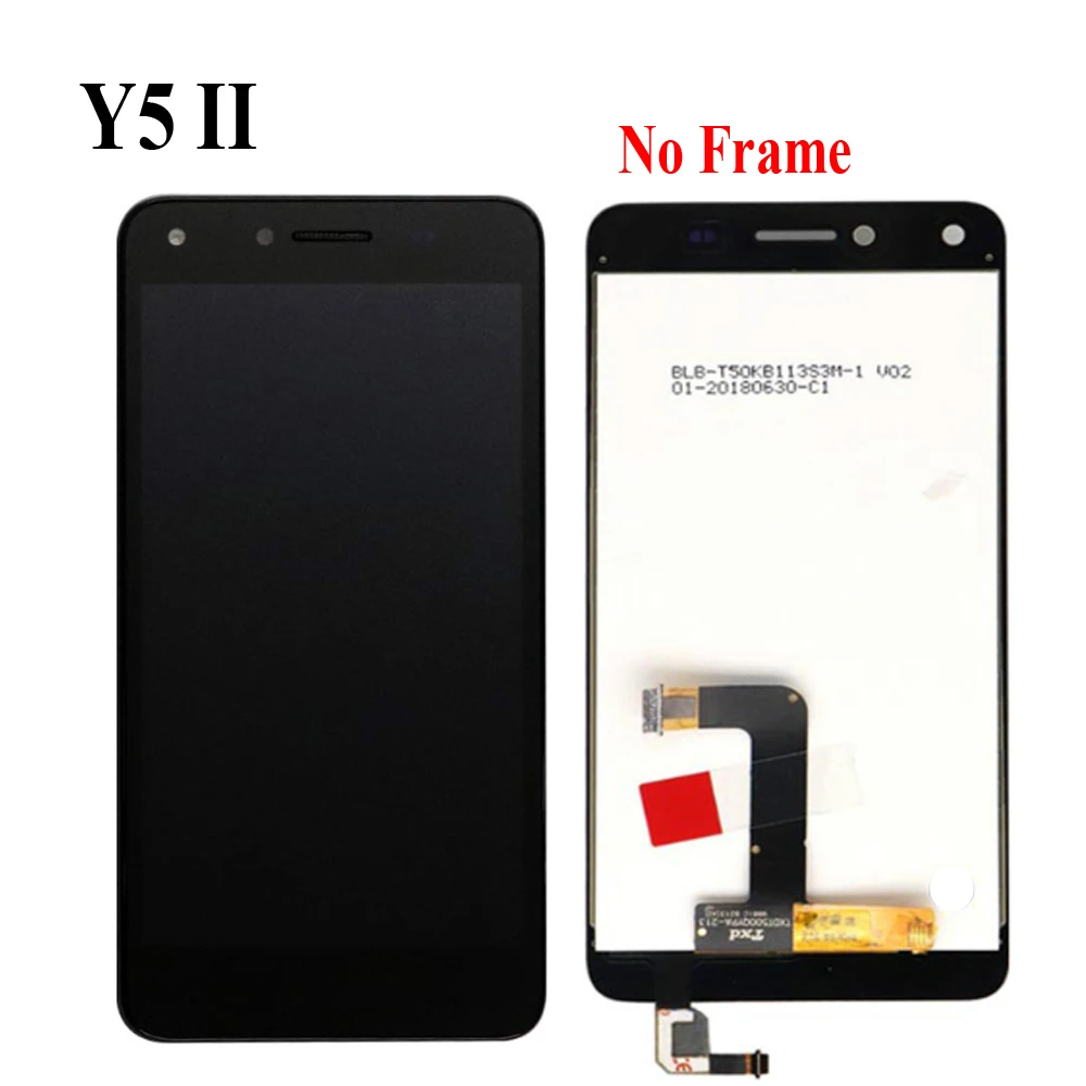 ЖК-дисплей Weida 5 0 дюйма для Huawei Y5 II сенсорный экран дигитайзер 2/Y5II CUN U29 L23 L03 L33 L21 L01