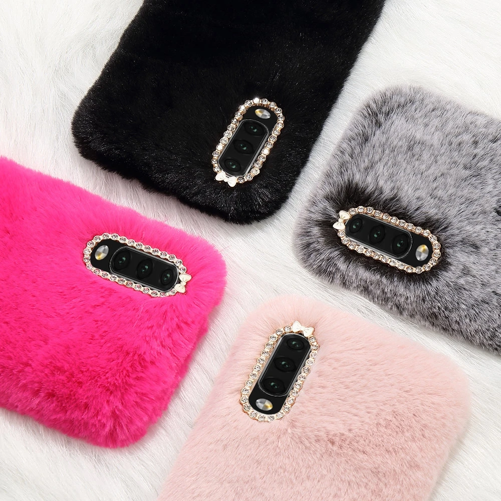 Роскошный меховой пушистый чехол противоударный бампер s для iPhone XS Max XR X 11 Pro