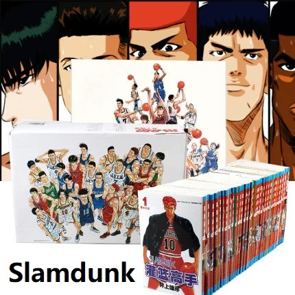 31 книга Slamdunk Том 1 полный набор баскетбольный Спорт смешная фантазия манга Япония