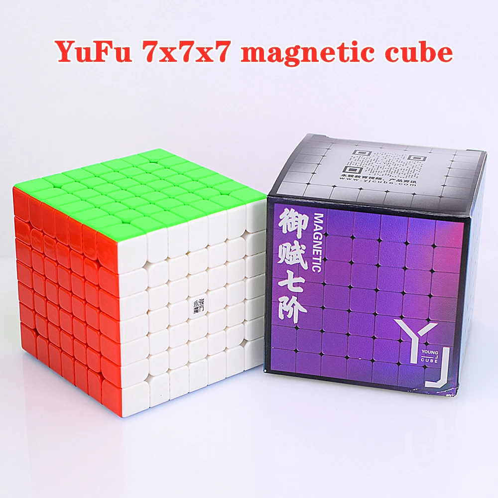 Магнитный кубик Yongjun YuFu M 7x7x7 скоростной 7x7 головоломка Магический YJ соревнование