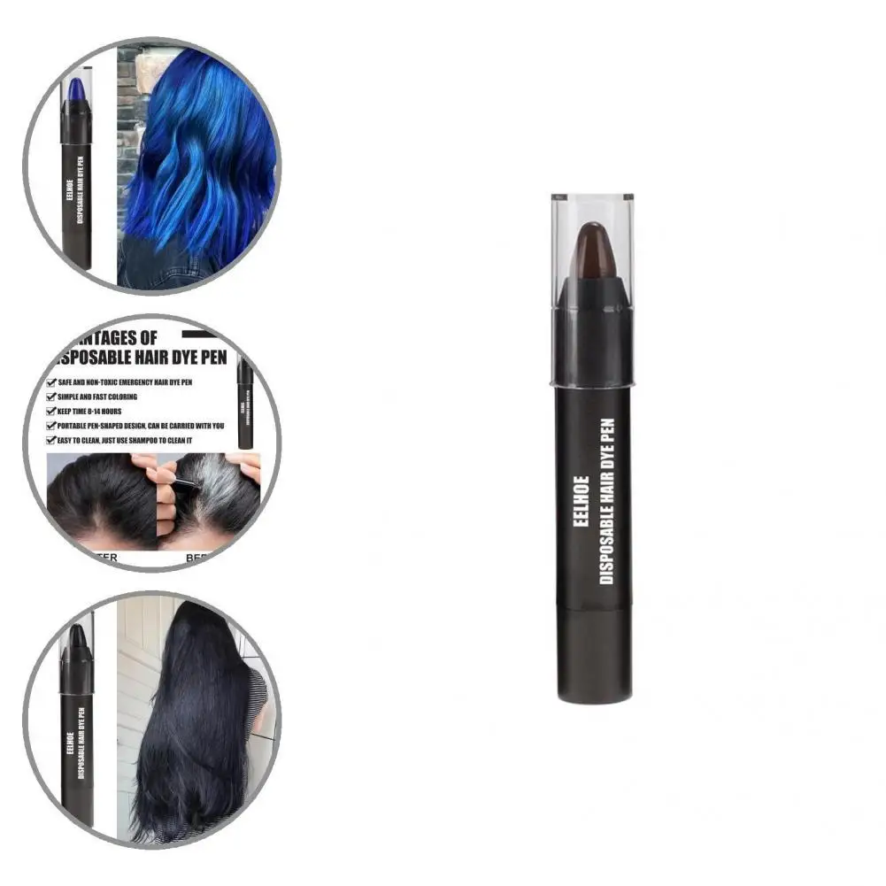 Ручка для окрашивания волос модная одноразовая ручка быстрое окрашивание легко