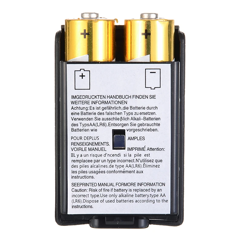 Новинка Черная задняя крышка батарейки AA чехол держатель для беспроводного