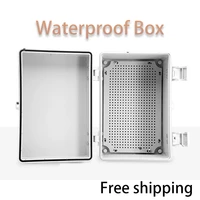 waterproof plastic enclosure abs with hasp electrical distribution box electrical junction box outdoor sealed switch power case