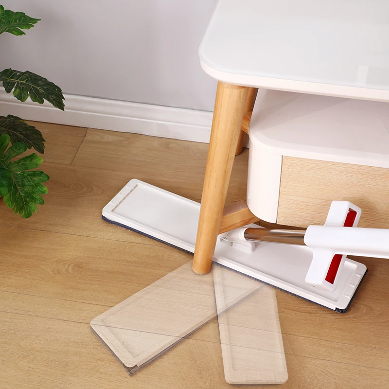 JOYBOS-fregona plana grande de 50 cm para el hogar, mopa h&uacute;meda y seca sin lavar a mano, pincel m&aacute;gico para piscina, mopa de limpieza para jard&iacute;n y Hotel-2