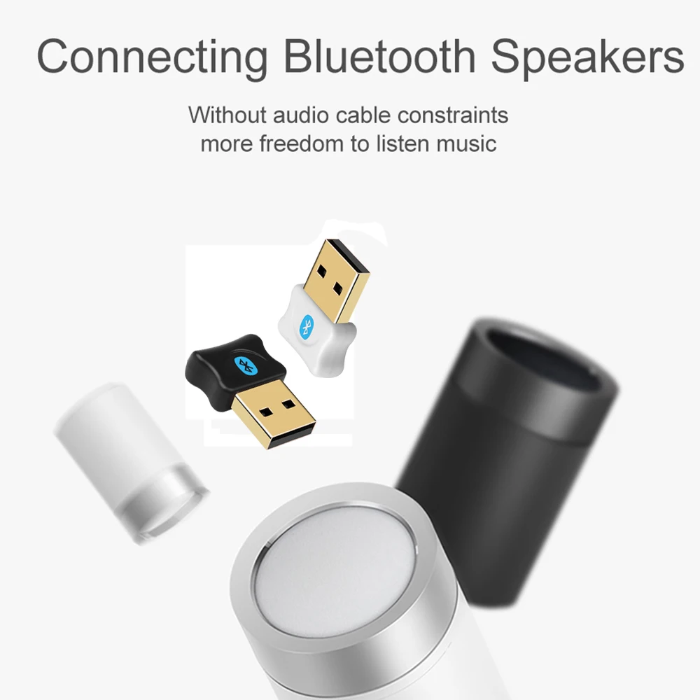 Kebidumei USB Bluetooth 5,0 адаптер для компьютера для ПК беспроводной USB Bluetooth передатчик 5,0 музыкальный приемник usb-модем адаптер