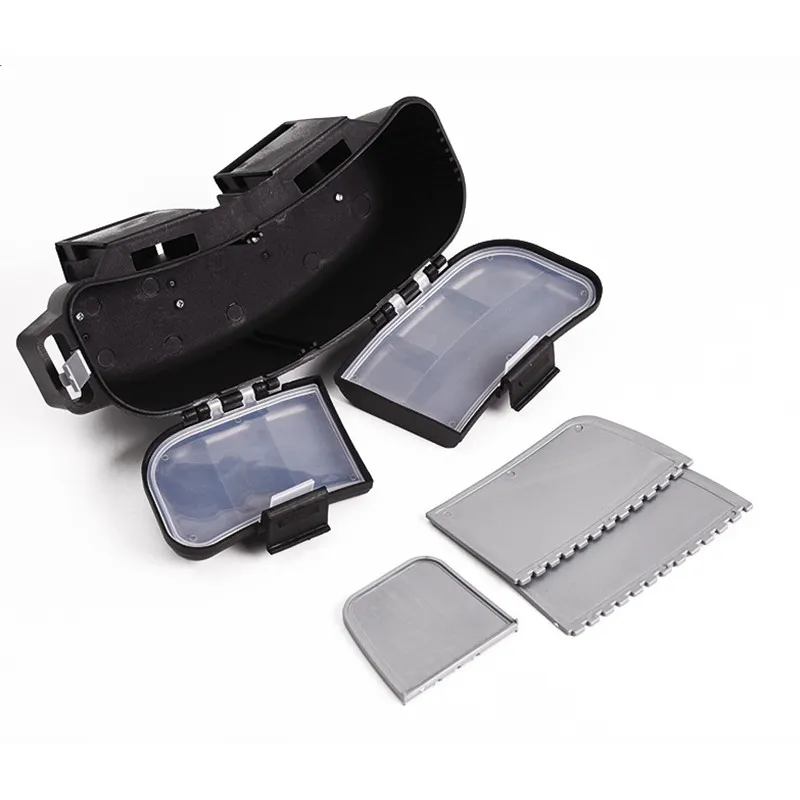 24*8*10 см коробка для рыболовных снастей хранения приманок ложек крючков катушек