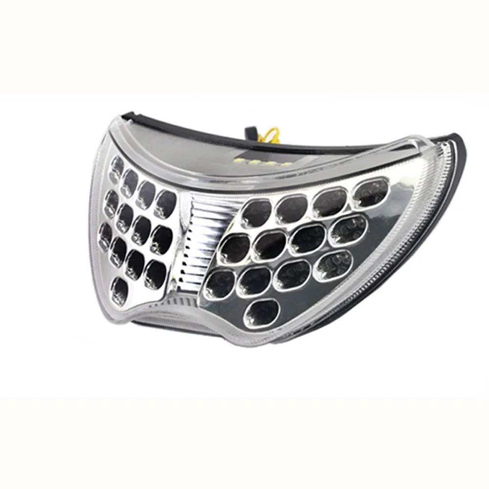 Светодиодный задний поворотный сигнал для мотоцикла стоп светильник встроенные