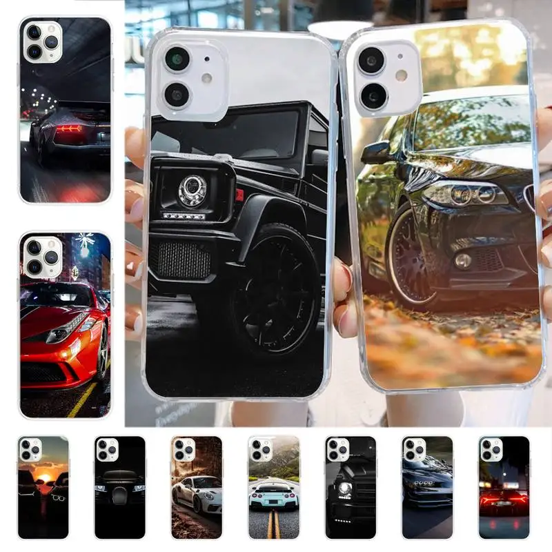 

Super Car Sport Cars Phone Case for iphone 13 8 7 6 6S Plus X 5S SE 2020 XR 11 12 mini pro XS MAX