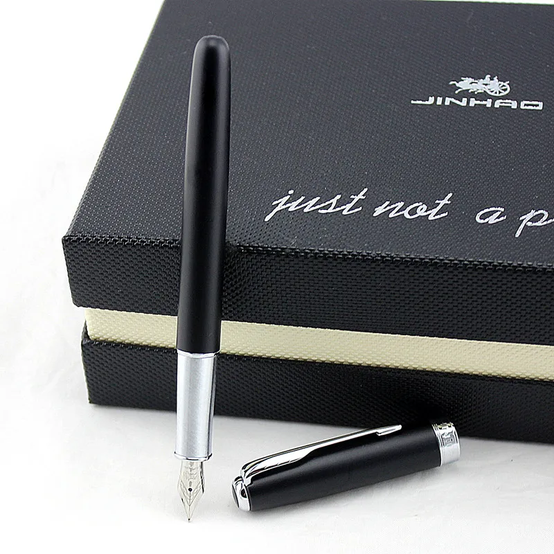 Ручка перьевая черная 0 5 мм для офиса|jinhao x450|fountain penquality fountain pens |