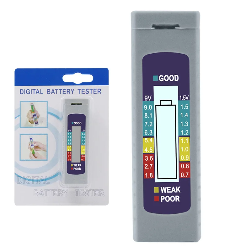 Цифровой Батарея тестер Универсальный Ёмкость для зарядное устройство никель