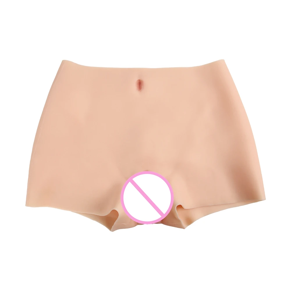 Силиконовые Реалистичные трусики Вагина 67 см Трансвестит киска штаны