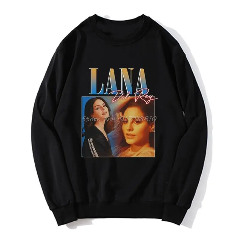 Винтажная толстовка с капюшоном Лана Дель-Рей унисекс забавные женские и мужские
