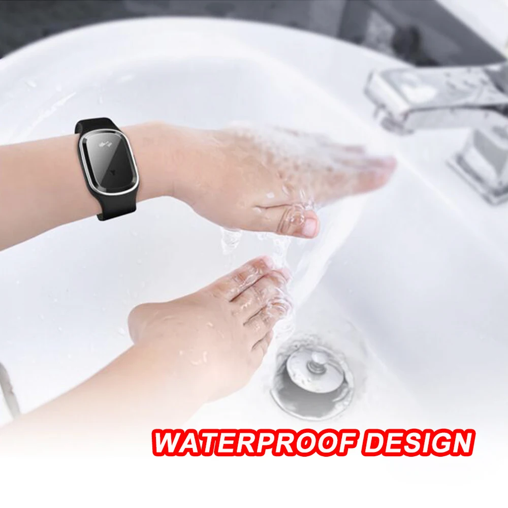 

Environmental Ultrasonic Pest Repeller Anti Mosquito Wrist Bracelet Insect Pest Bugs Repellent Wristband Safety 3