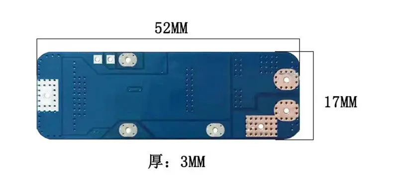 4S 4-секционный 8A BMS цепи Щит защиты печатной платы для батарей Li-Ion (литий-ионных)