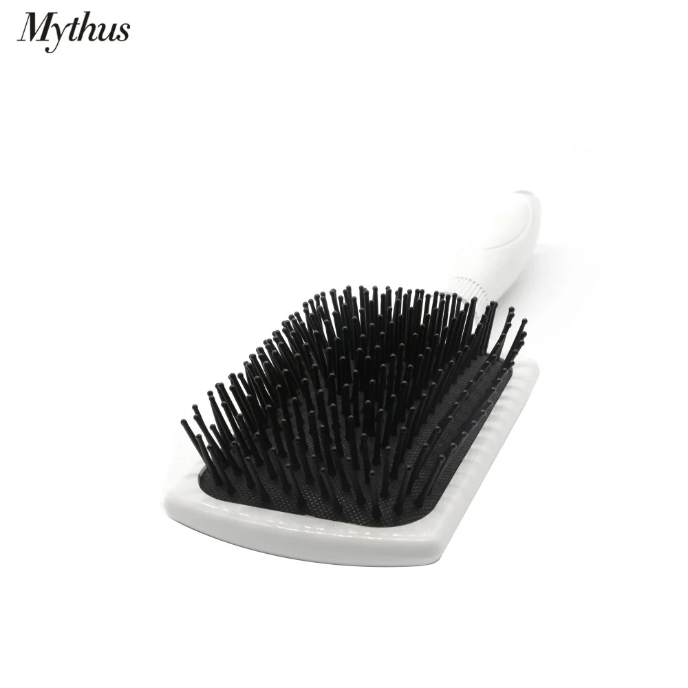 

Mythus Hair Scalp Massage Paddle Brush Big Cushion Air Bag Hairbrush Ball Tip Hair Tangle Brush Antistatic Comb In 2 Colors M-97
