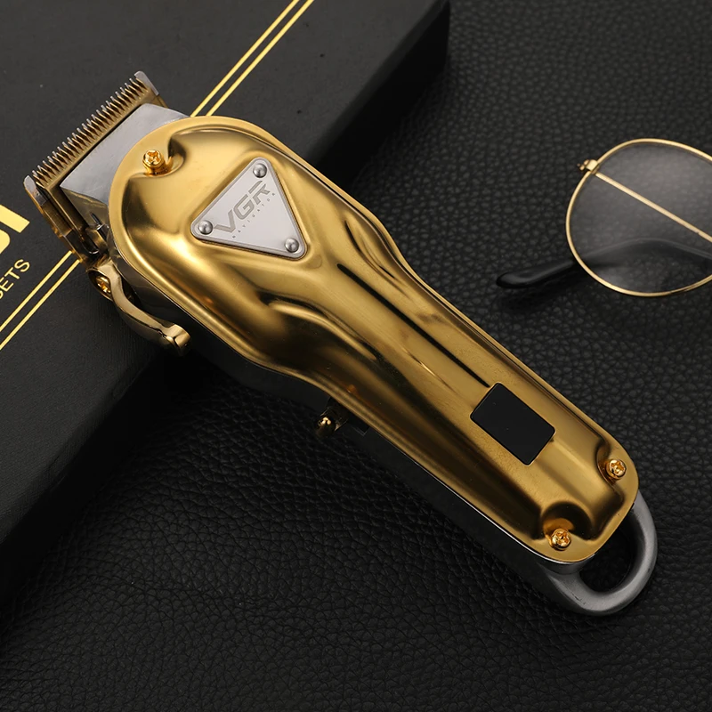 Парикмахерская Машинка для стрижки волос Профессиональный мужской триммер LCD