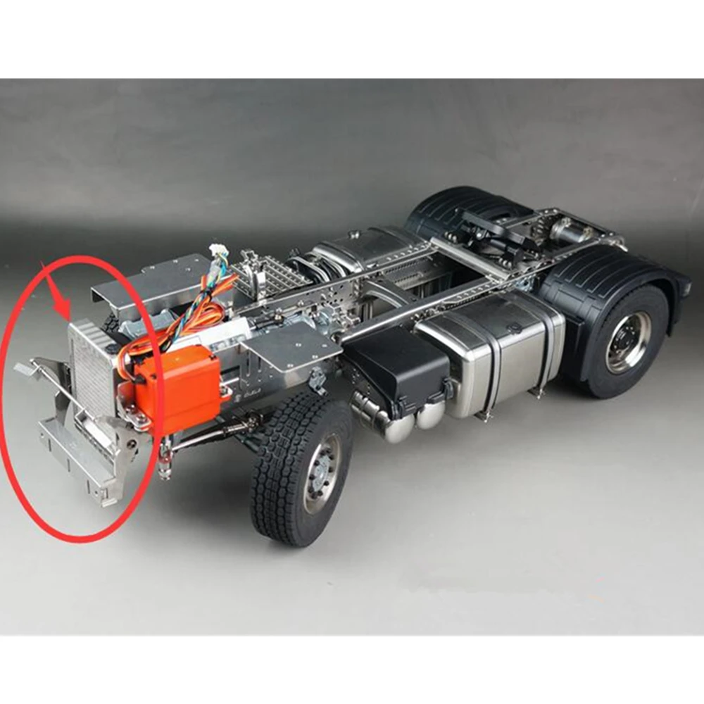 

Rc Truck Frame Part Metal Water Tank For 1/14 Remote Control Car Tamiya Actros 1851 3363 R620 R470 770S 56368 MAN TGX FH16 750