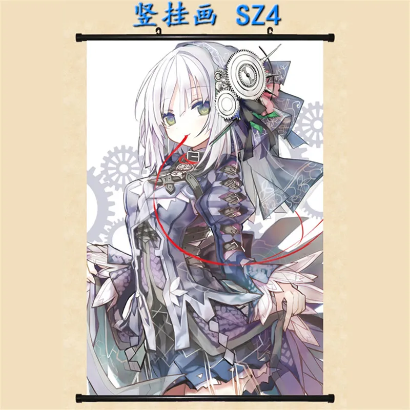 Декоративная японская аниме картина заводная планета RyuZU & Mary Bell Breguet AnchoR домашний