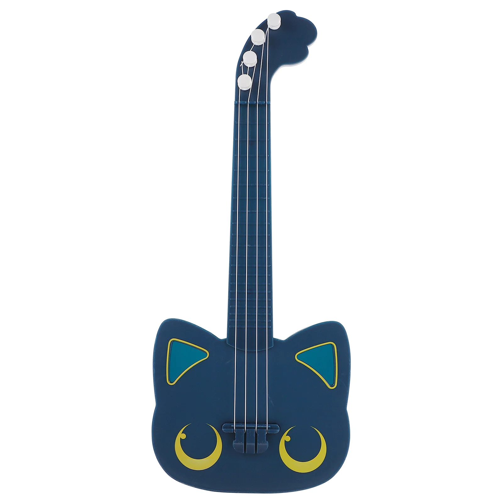 

1 шт., пластиковая игрушечная вещь небольшого размера, имитация укулеле с упаковочной коробкой