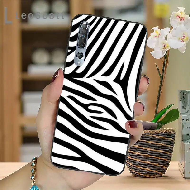 

Zebra print clip art Phone Case For Xiaomi mi Redmi note 7 8t 9 9t 9s 8 10 10t 11 pro lite K20 max 3