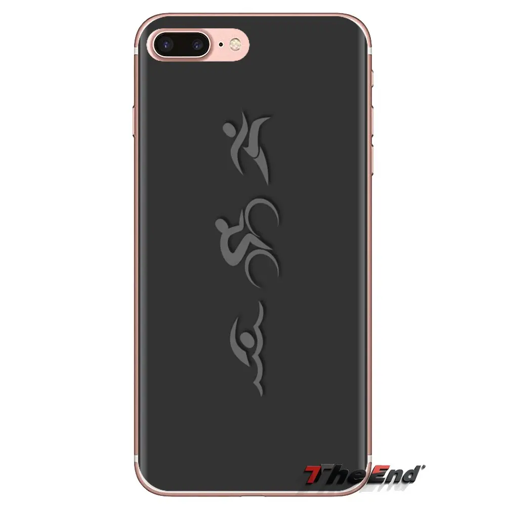 Силиконовый чехол для телефона Xiaomi Mi3 Samsung A10 A30 A40 A50 A60 A70 Galaxy S2 Note 2 Grand Core Prime Item Triathlon