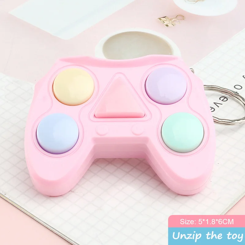 

Fidget Mini Handle Fingertip Electronic Game Console Machine Baby Memory Trainer Creativity Interactive Puzzle Stress Relief Toy