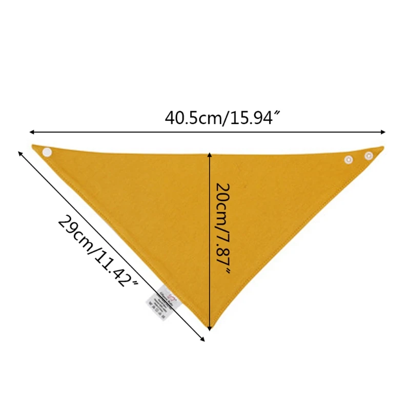 

H05C Baby Newborn Feeding Bibs Soft Cotton Saliva Towel Toddler Triangle Scarf Bandana Newborn Burp Cloth Shower Gifts