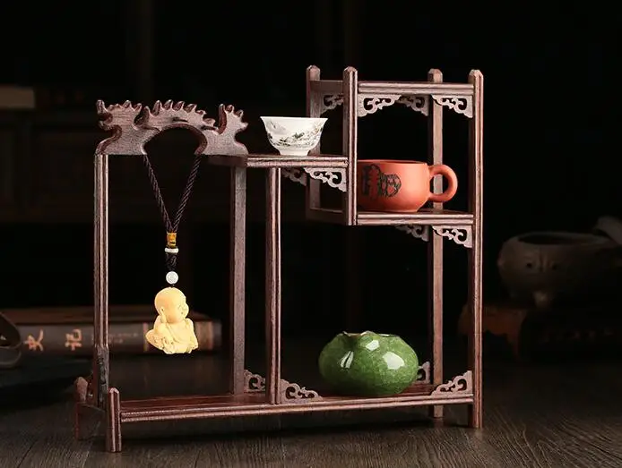 Твердая древесина куриное крыло дерево форма дракона можно повесить элементы