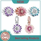 Бусины из серебра 100% пробы, 925 пробы, для браслета Пандоры