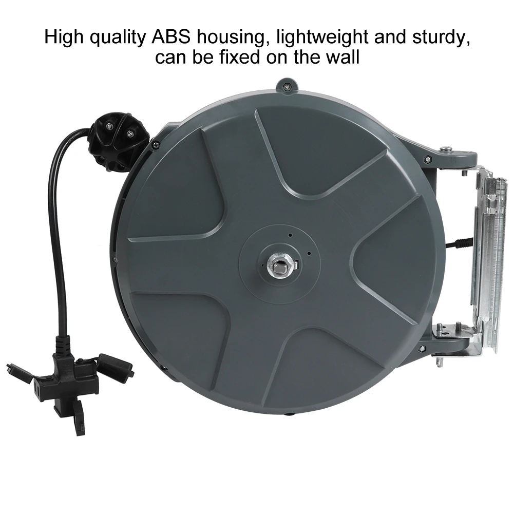 

tire studding tool motorcycle tools Water Hose Reel Retractable ABS Housing Workshop Auto Repair Pneumatic Tool CN Plug 250V