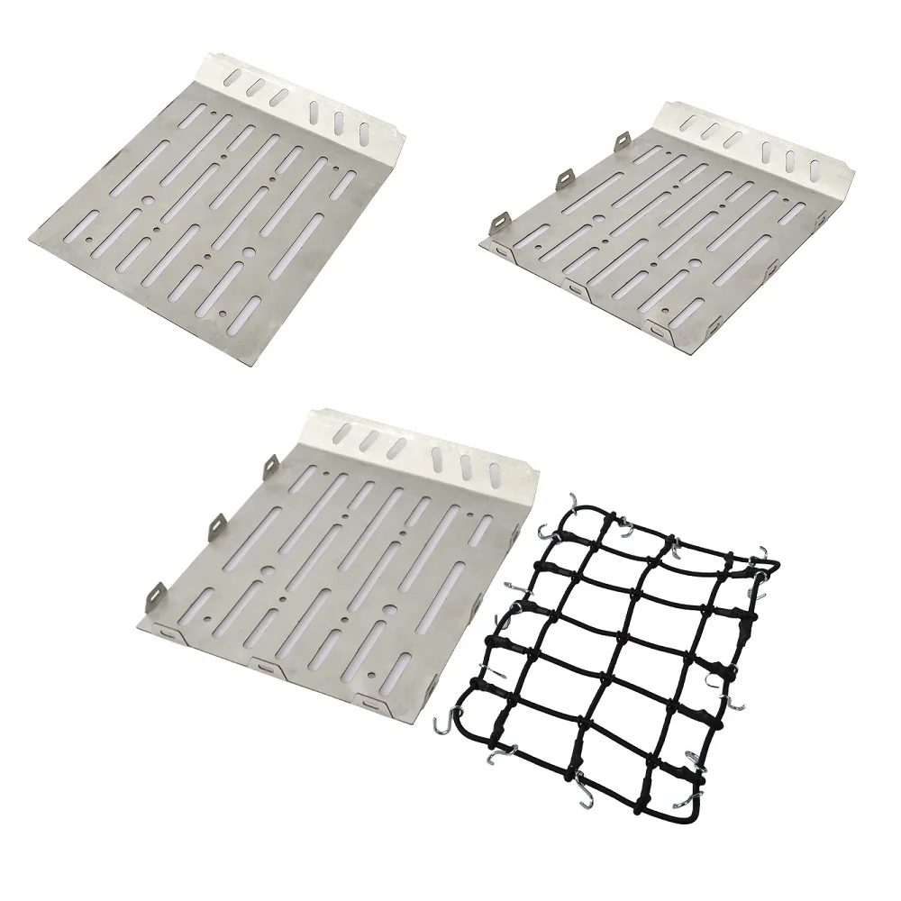 Радиоуправляемая пластина багажника из нержавеющей стали для Traxxas Trx6 Mercedes-Benz G63 6X6