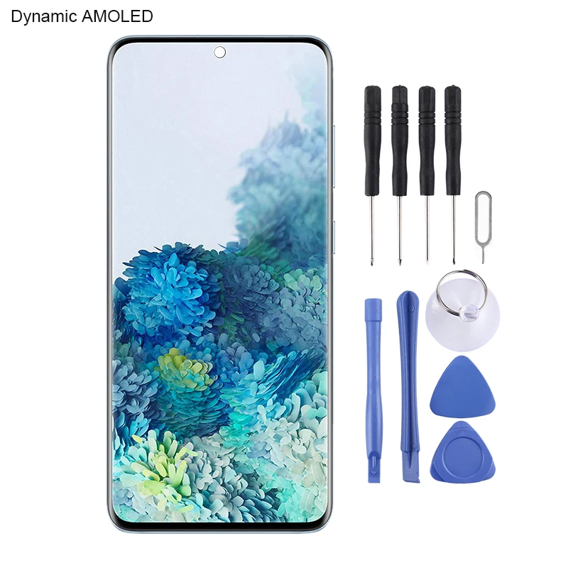 

iPartsBuy for Galaxy S20 Original Dynamic AMOLED Material LCD Screen and Digitizer Full Assembly
