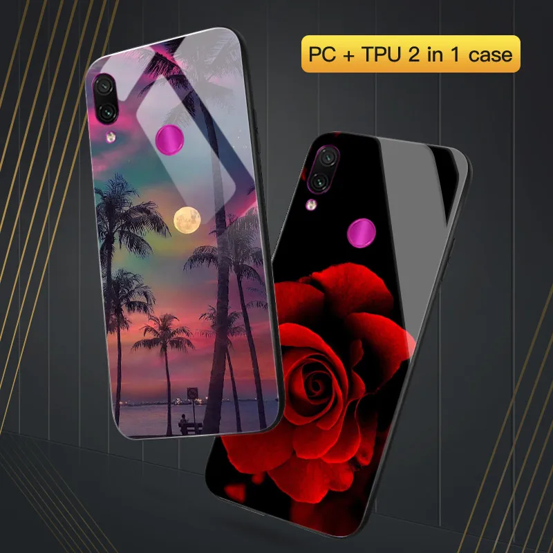 Для Xiaomi Redmi Note 7 Чехол Redmi Note 5 6 PRO 5A Prime задняя крышка на Redmi 6A Redmi 5 Plus 7A 7 A чехол жесткий пластиковый ТПУ Черный