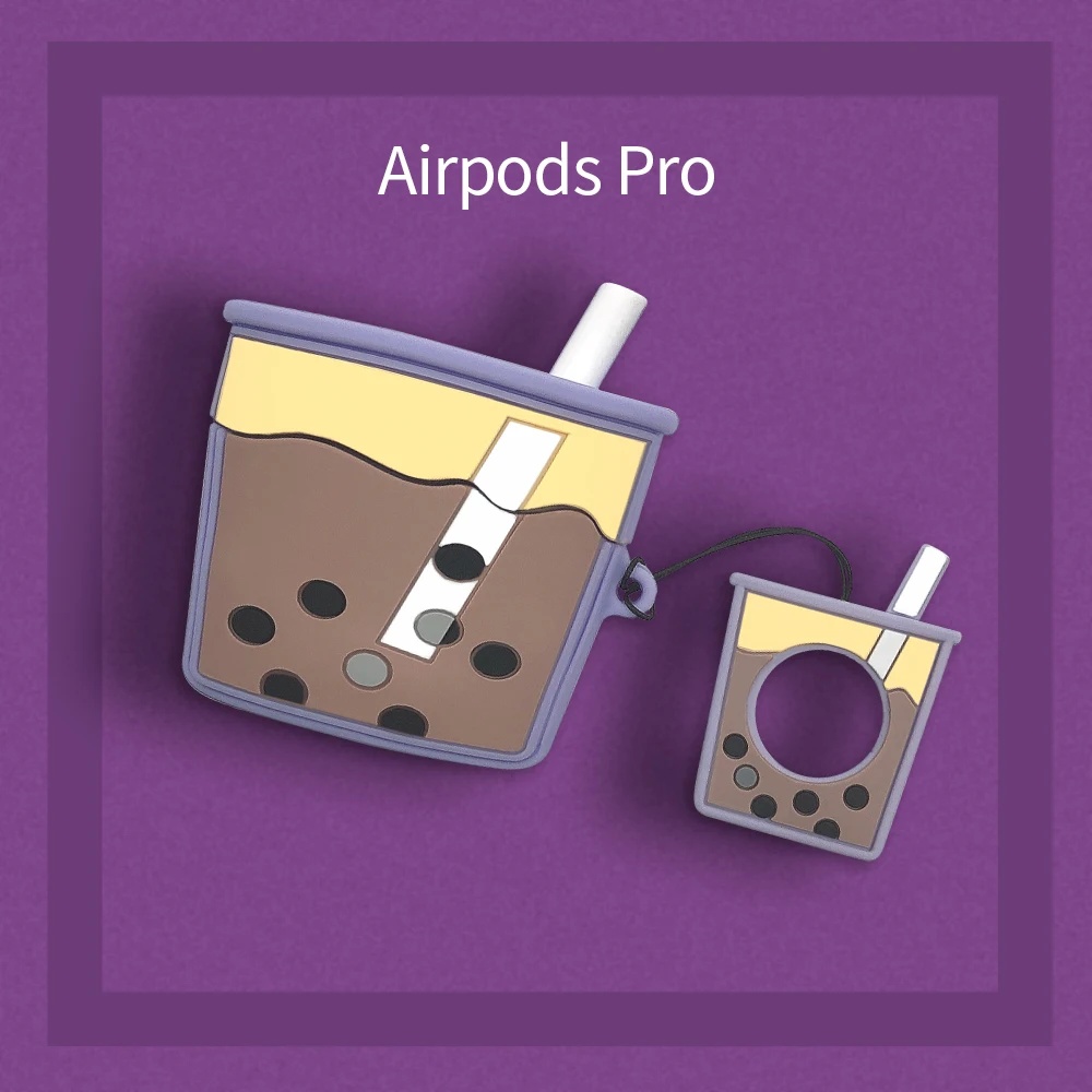 3D милый чехол для наушников для Apple AirPods 1 2 3 Pro, силиконовый чехол Airpods3, защитный чехол, аксессуары