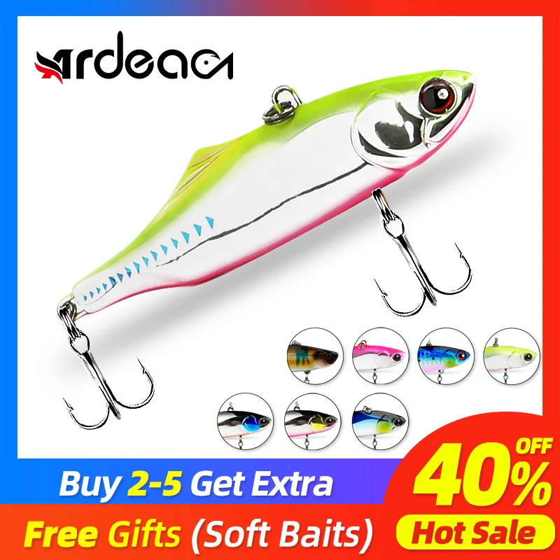 Ardea Раттлины 30 г VIB джиг воблер металлические приманки Рыболовная Приманка vib