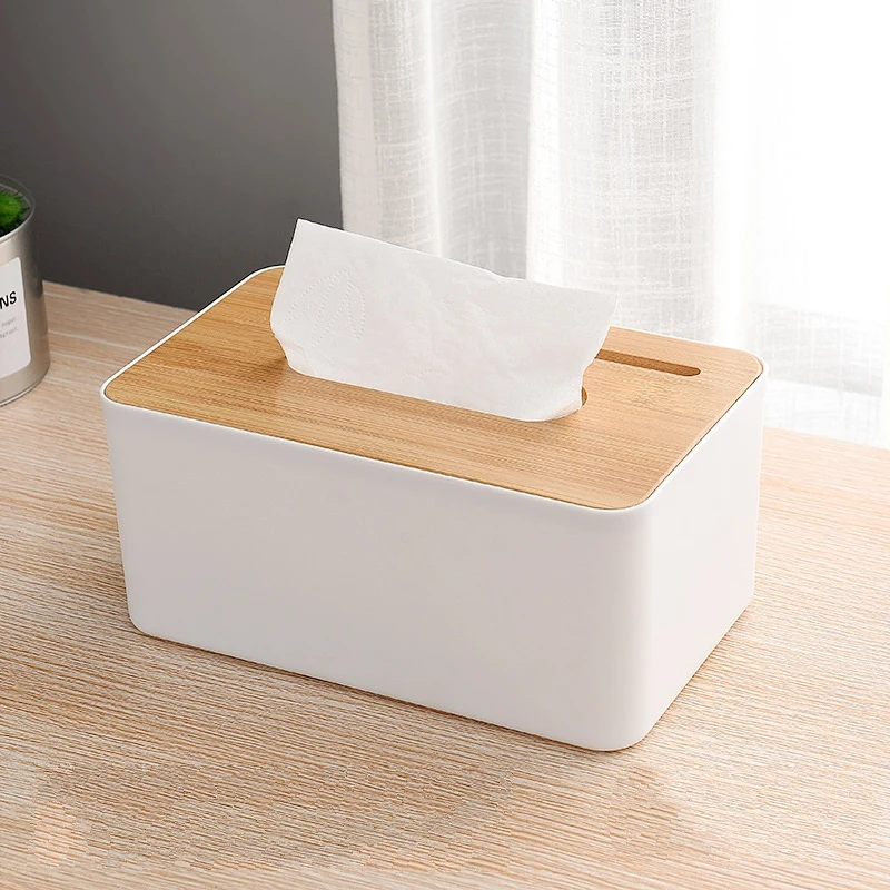 Деревянный бытовой контейнер для салфеток откачивающаяся коробка ванной