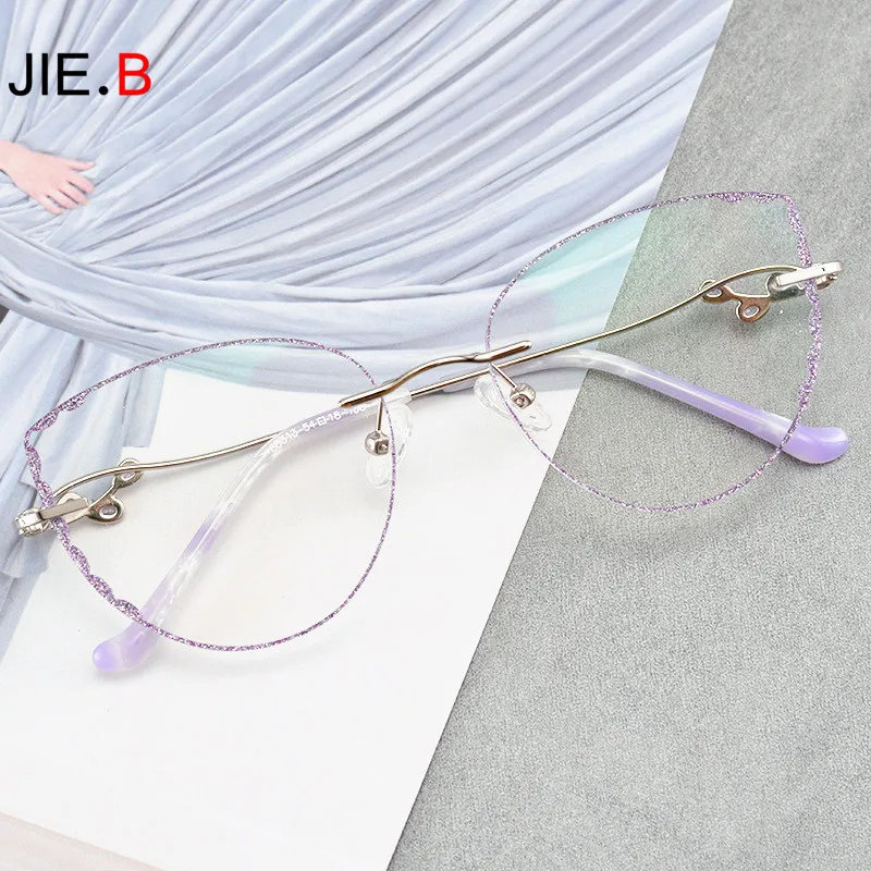 

JI E.B новый продукт светильник модные бриллиантовые трендовые очки в оправе для кошек женские могут быть оснащены очками для близорукости