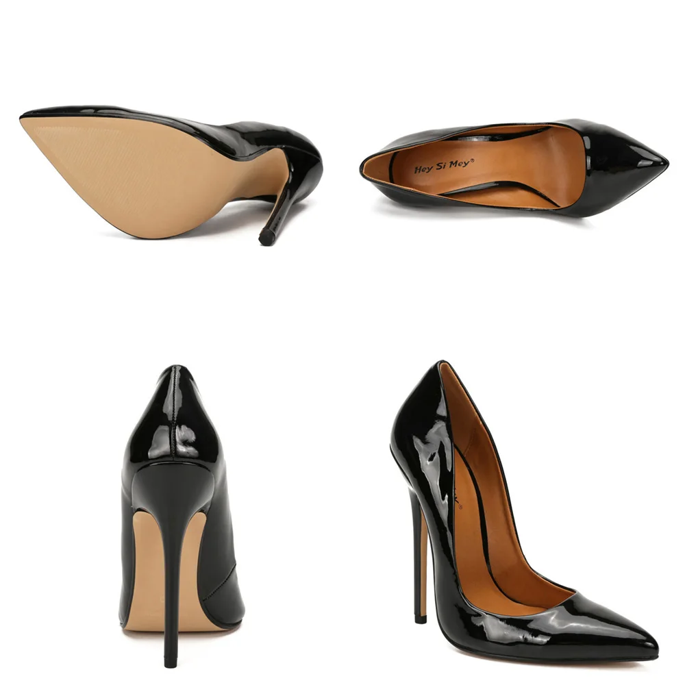 Famous Designer Female's Dress Shoes with Ribbons HighThin Heels Character Shoes for Girls PU Leather Modern Pole Dance Shoe Hot