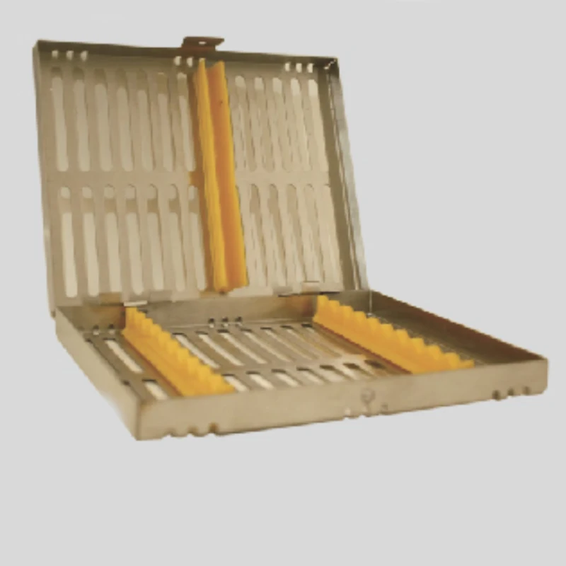 Стоматологический инструмент B007 автоклавируемая коробка 10 для дезинфекции